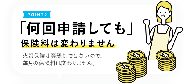 何回申請しても保険料そのまま